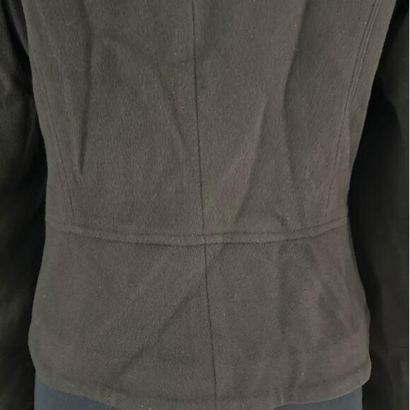 Harve Benard Vintage Coat Blazer Wool Cashmere Brown Size 8 Old Money Luxury - Picture 7 of 14